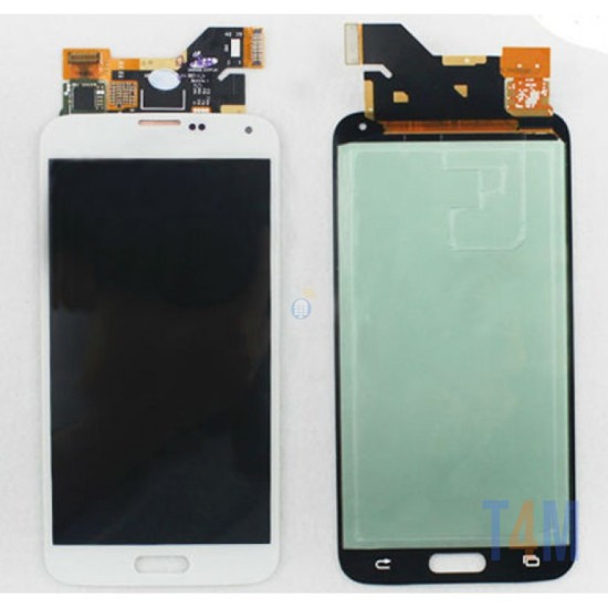 TOUCH+DISPLAY SAMSUNG GALAXY S5 I9600 SM-G900F BRANCO (GH97-15959A)